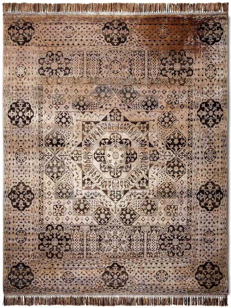 Gold Mauve Rug