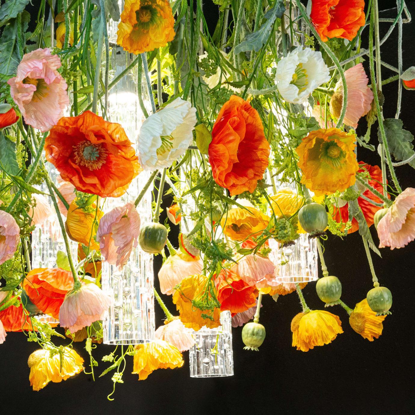 Poppy Square Handcrafted Chandelier