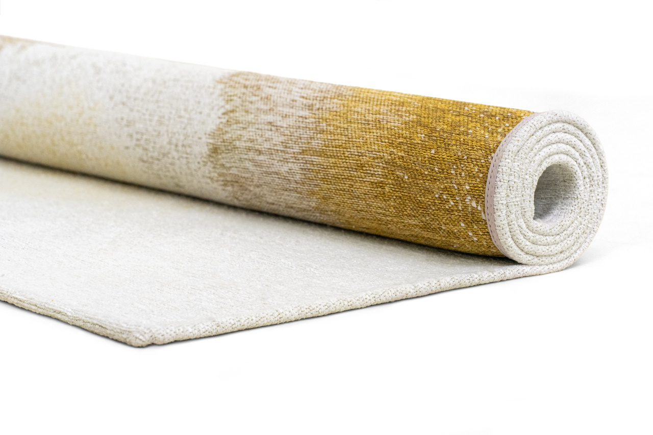 Drop Gold Moss Premium Belgian Rug