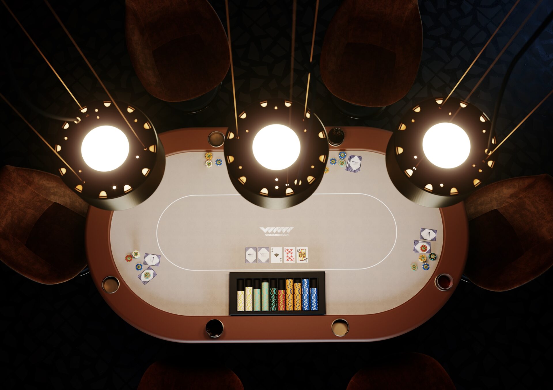 Italian Poker Table
