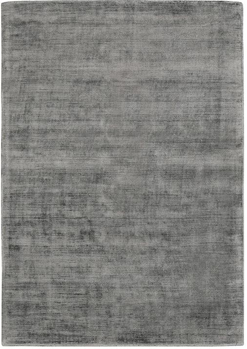سجادة هندية سادة رمادية منسوجة يدويًا | المقاس: 160 × 230 cm