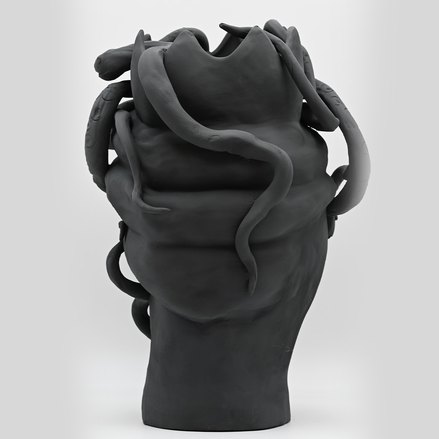 Moor's Head Dark Grey Sculpture