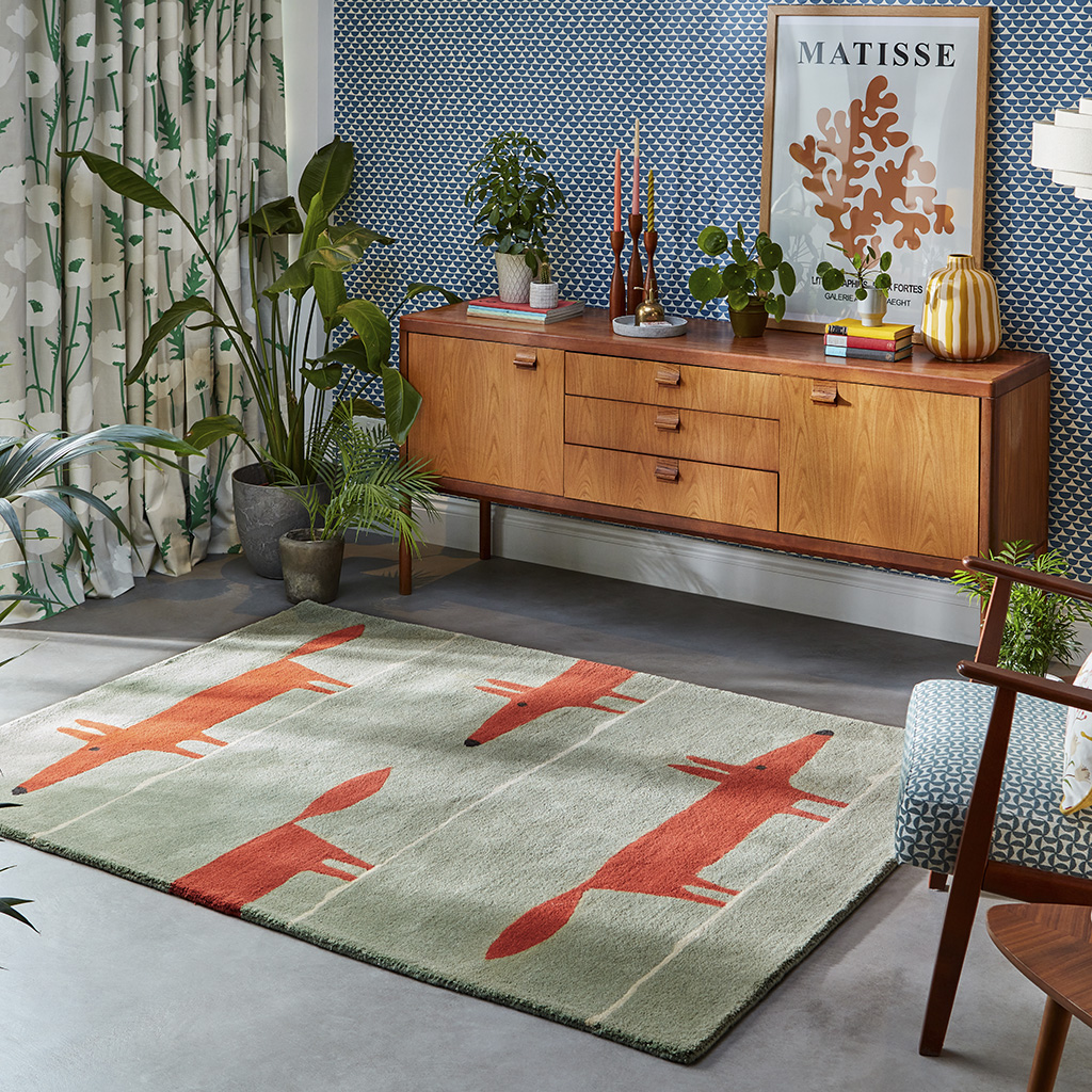 Mr Fox Rug | Size: 90 × 150 cm