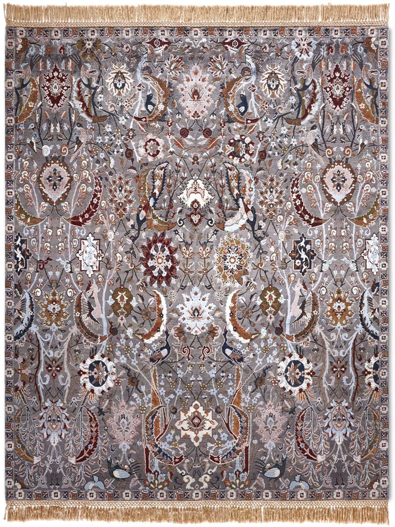 Kerman Charcoal Rug