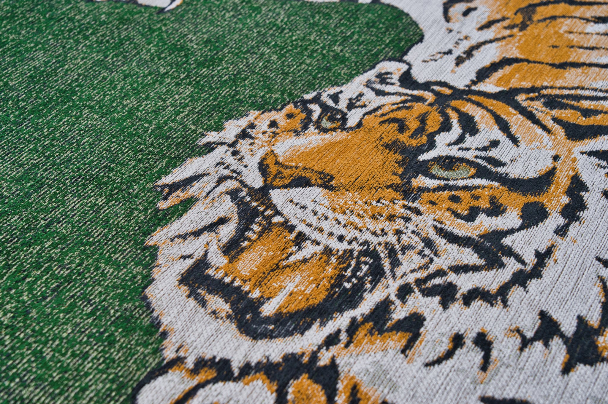 Green On Fire Rug