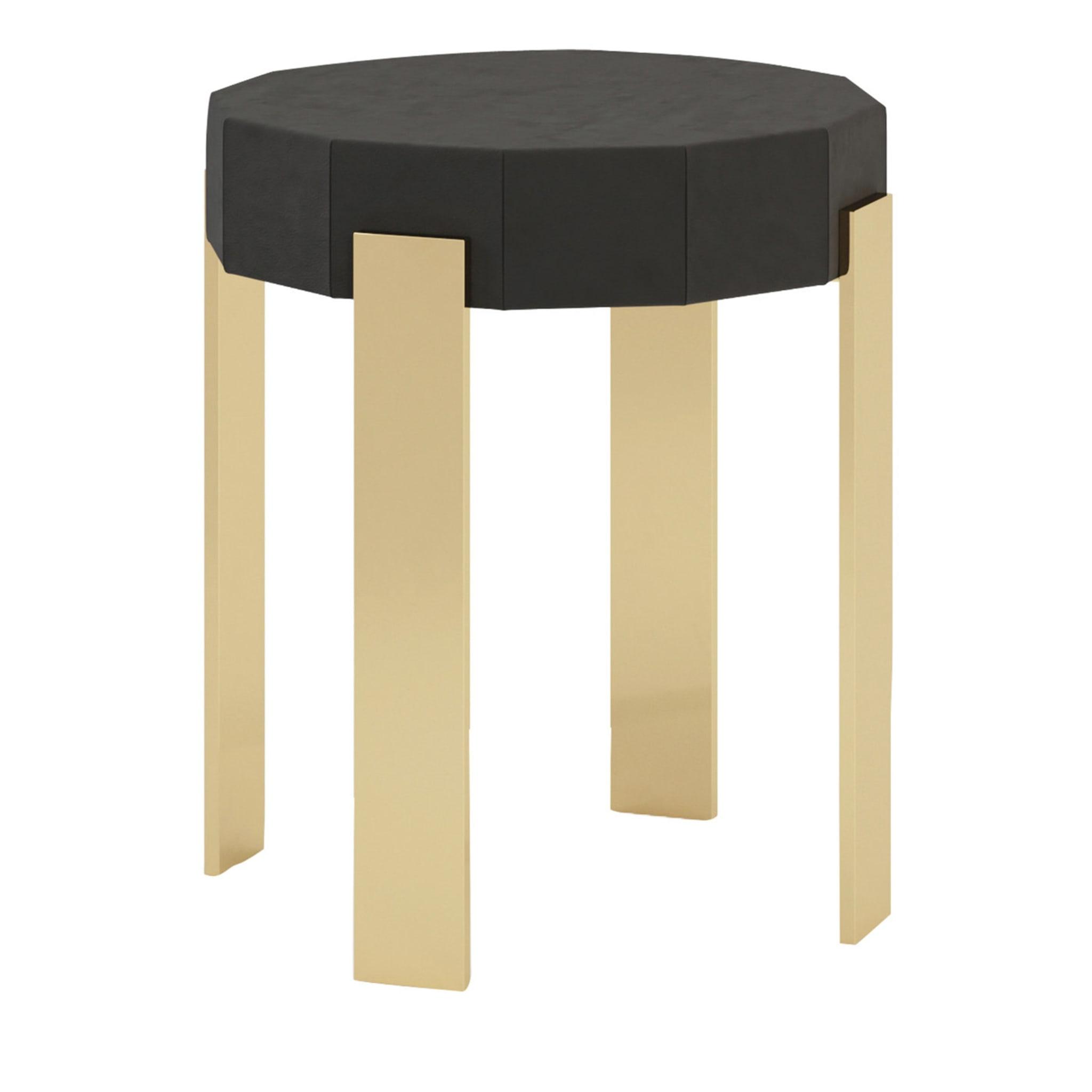 Carthay Contemporary Side Table | Finishing: Glossy Lacquered