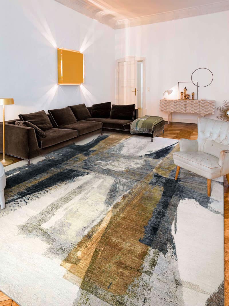 Green Rust Rug