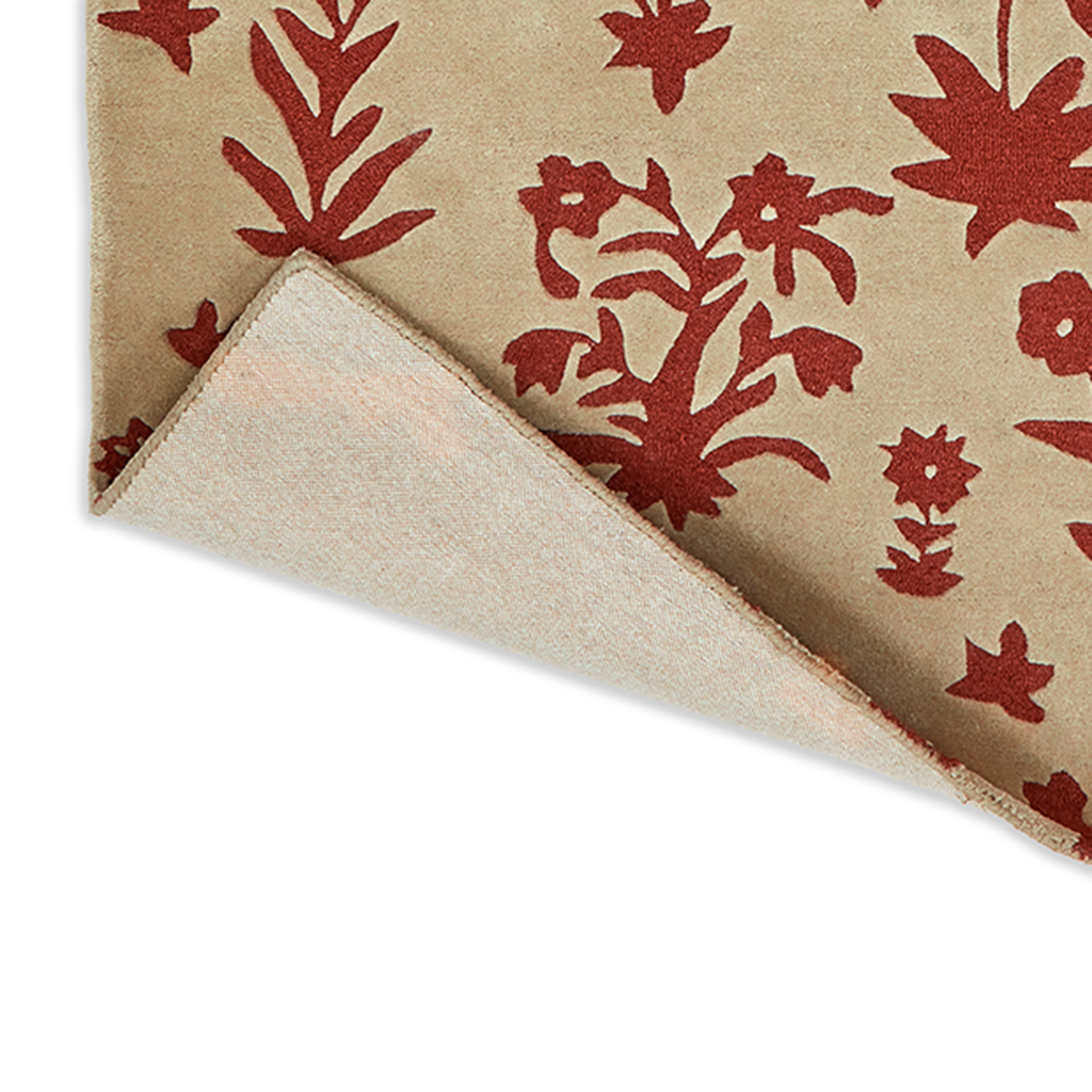 Woodland Glade Linen/Russet Rug
