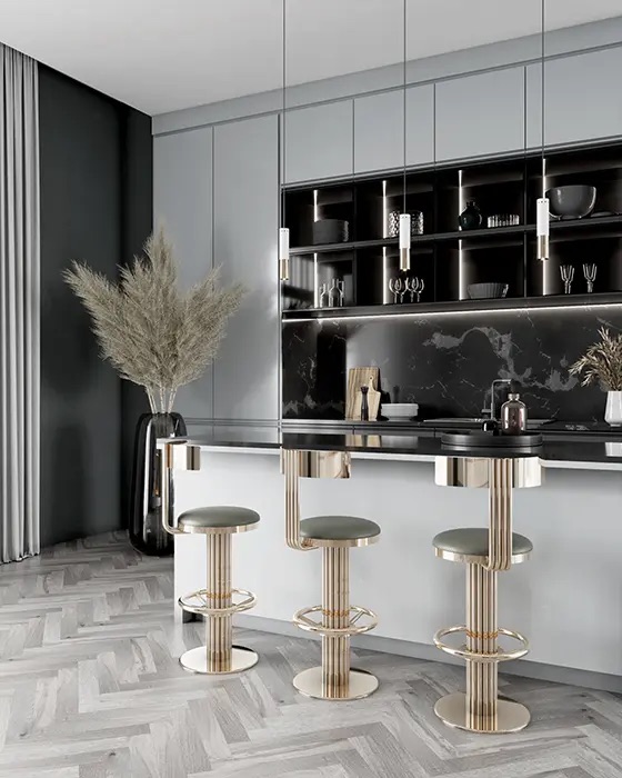 Keira Bar Stool - 1