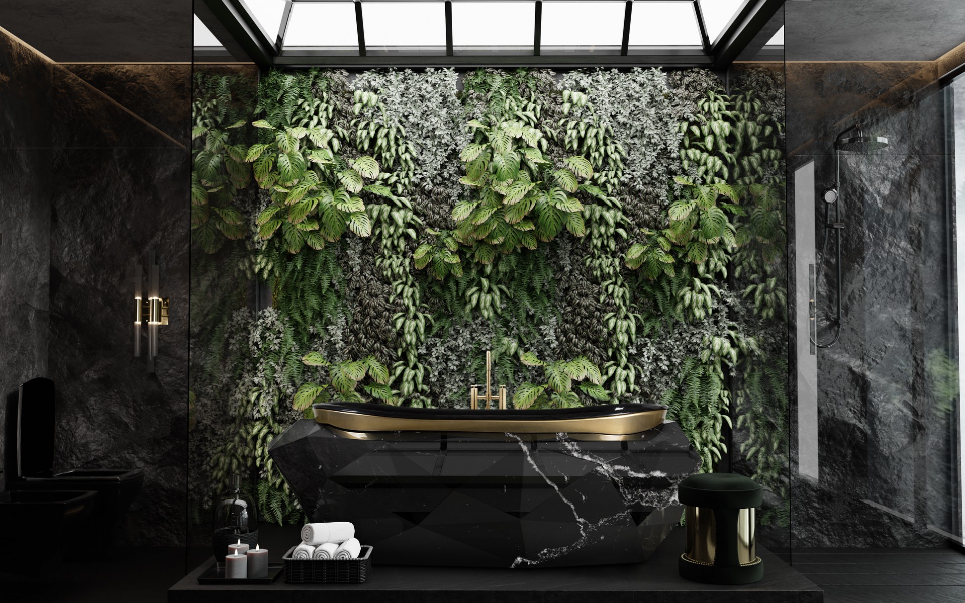 Gemstone Bathtub