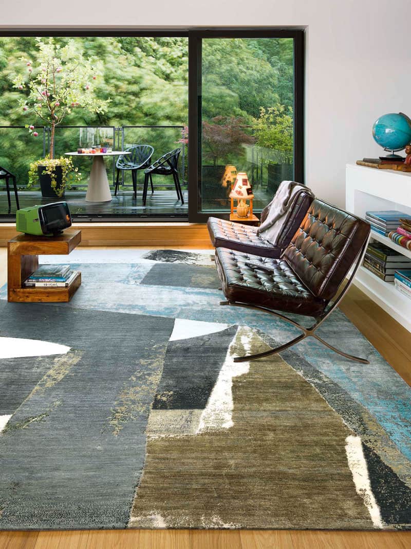 Green Rust Rug