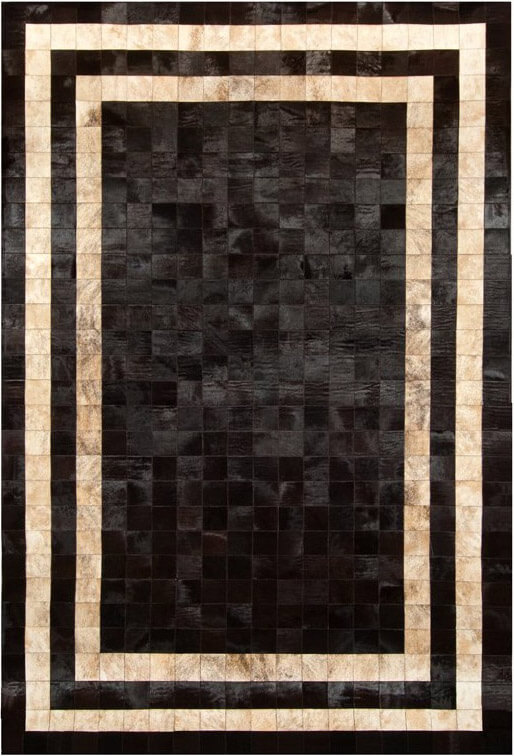 سجادة «لاتو» من جلد البقر | المقاس: 140 × 200 cm