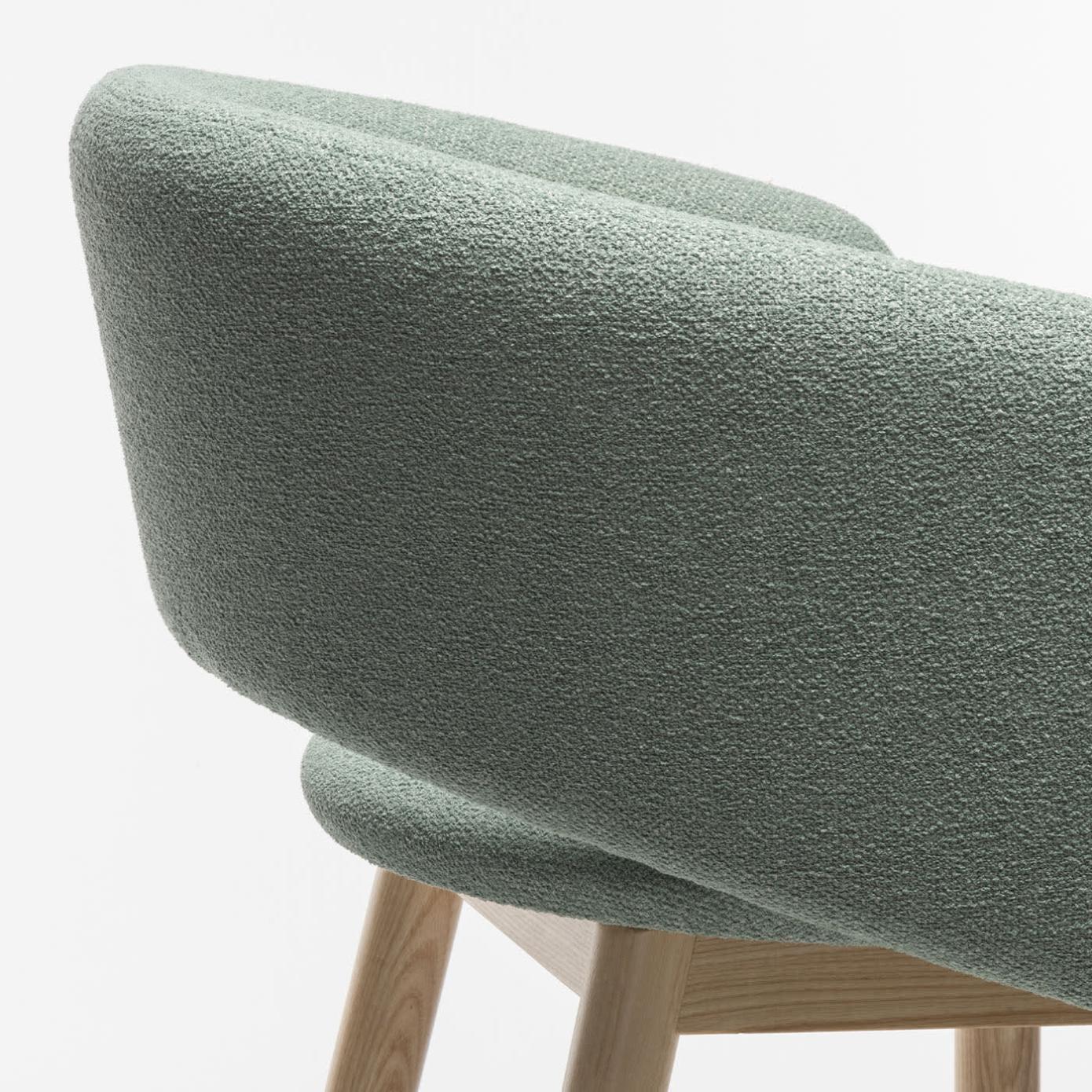 Bel Light Green Ash Wood Chair