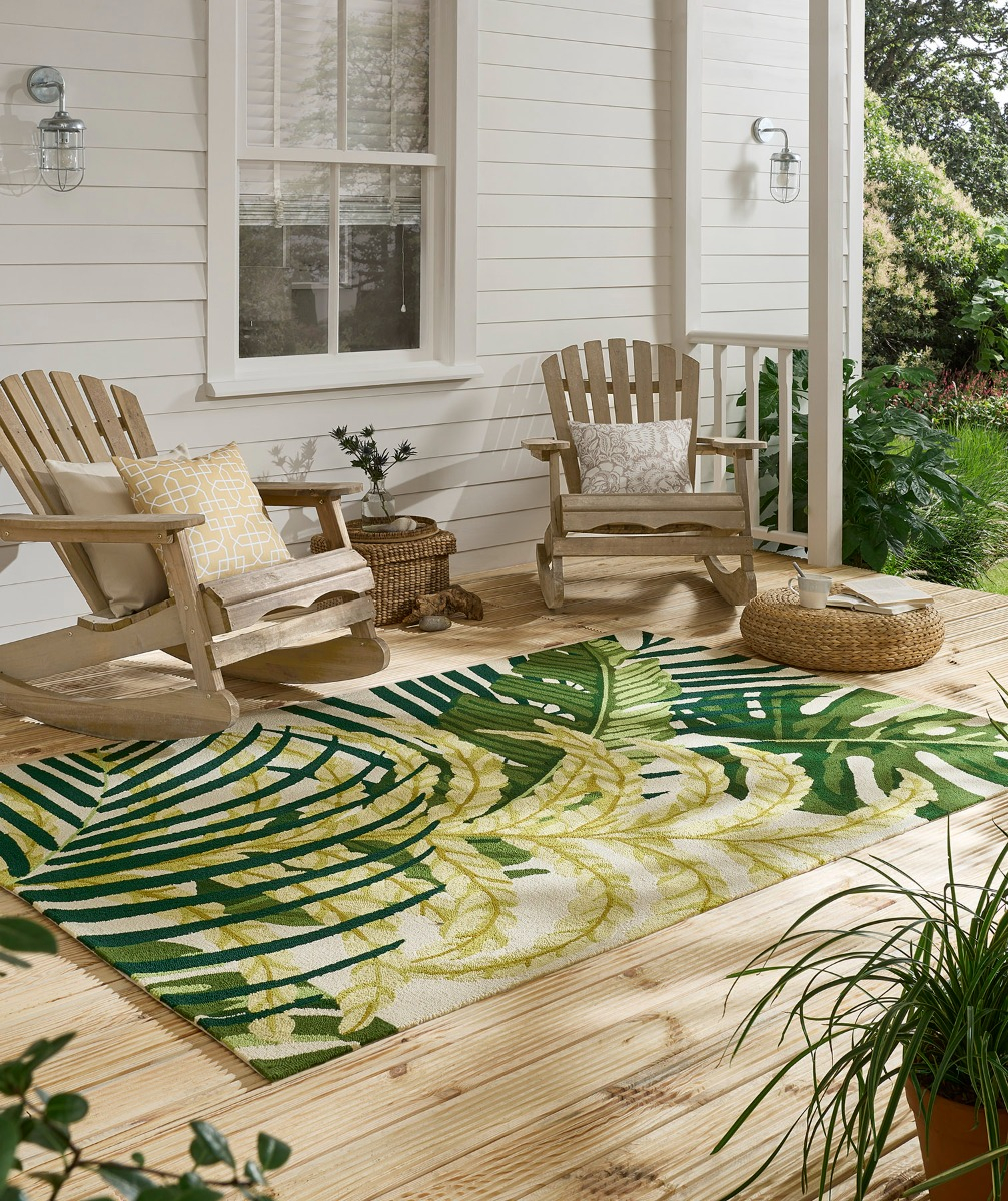 Manila Artichoke Outdoor Rug | Size: 250 × 350 cm