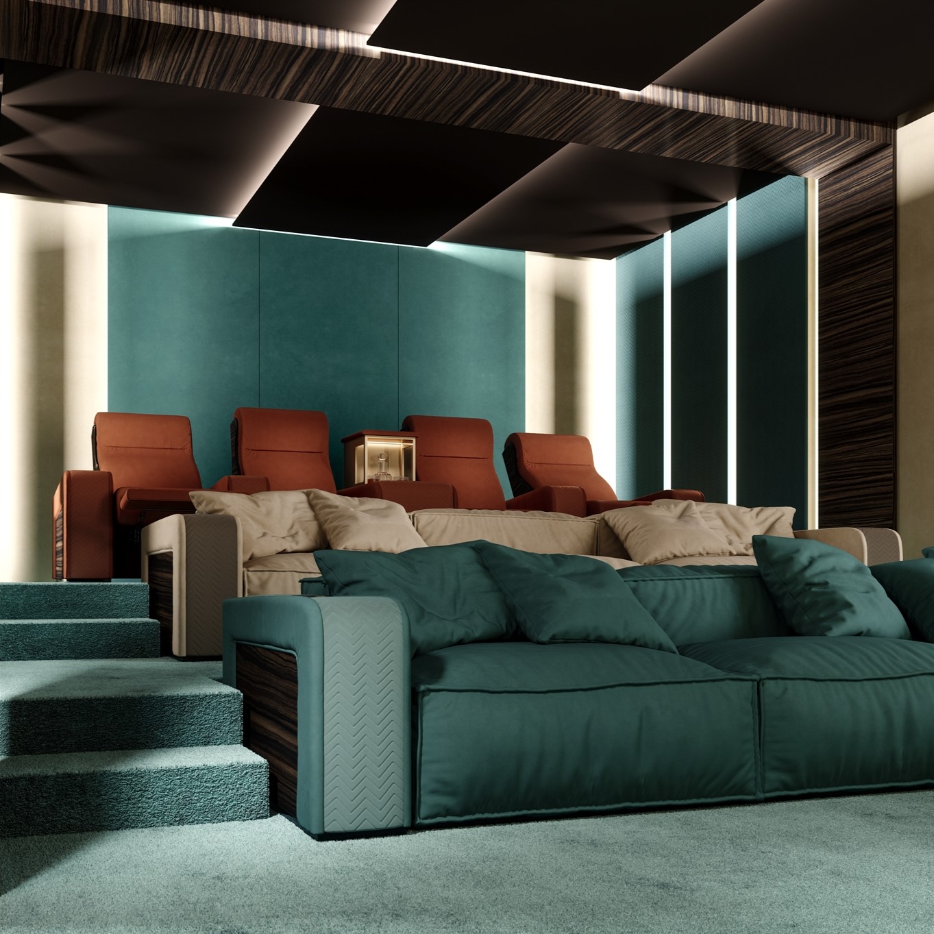 Italian Modular Sofa