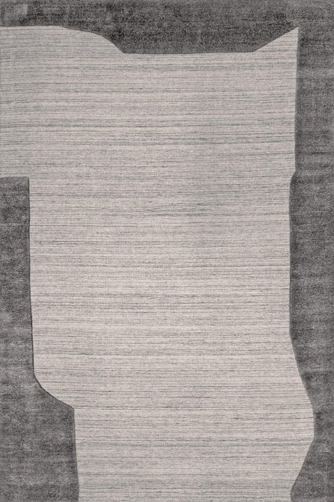 Flow Feather Gray Rug | Size: 160 × 230 cm Flow Feather Gray Rug | Size: 160 × 230 cm