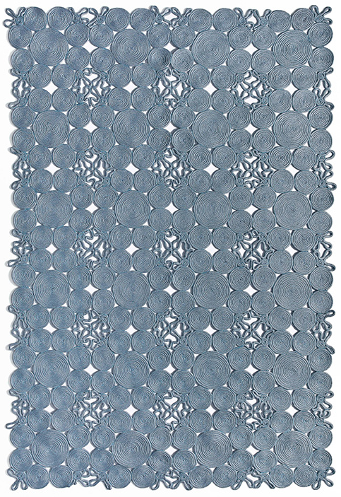 سجادة «روب» داخلية/خارجية زرقاء | المقاس: 160 × 230 cm