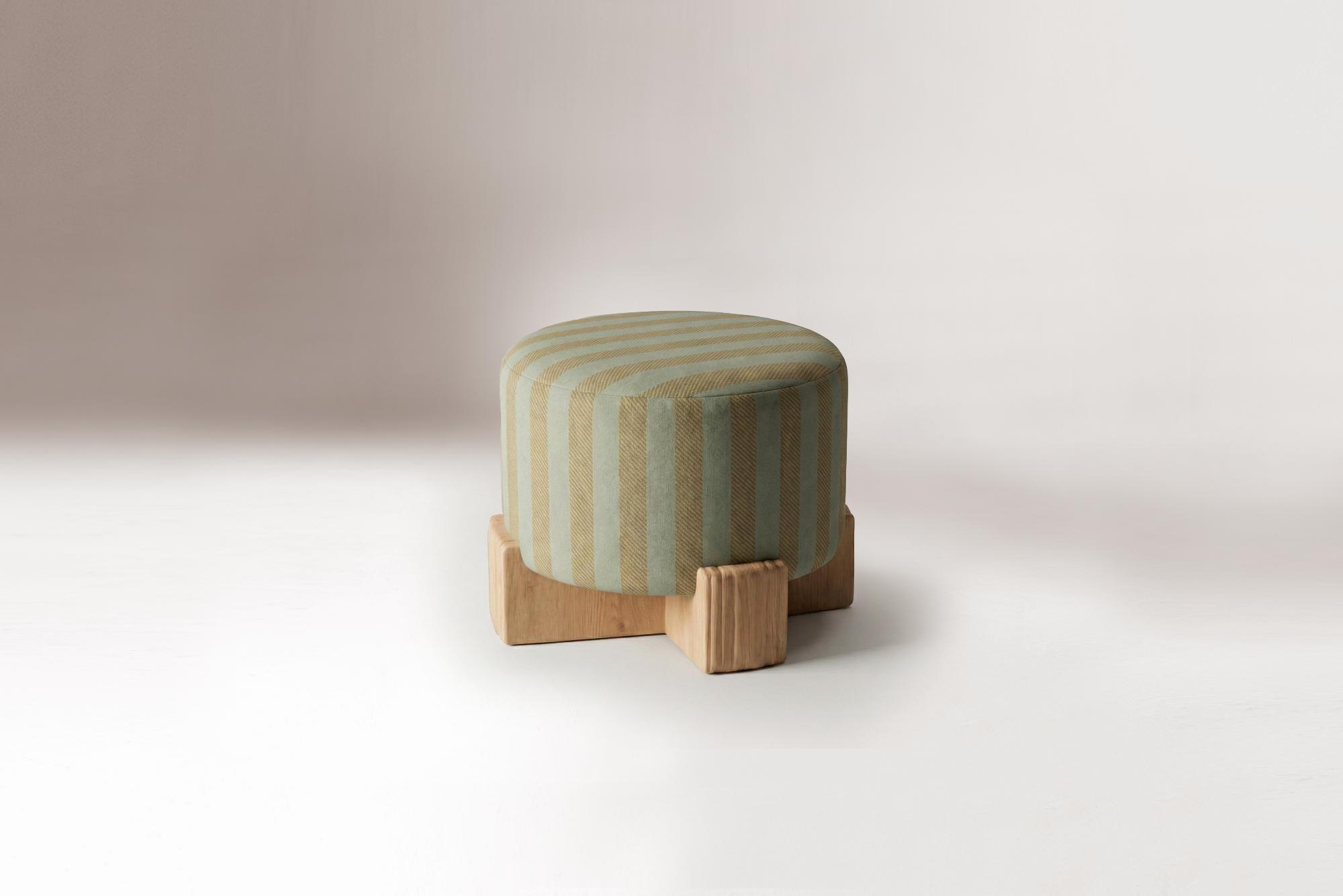 Twin Crafted Pouf