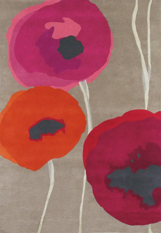 Poppies Rug | Size: 170 × 240 cm