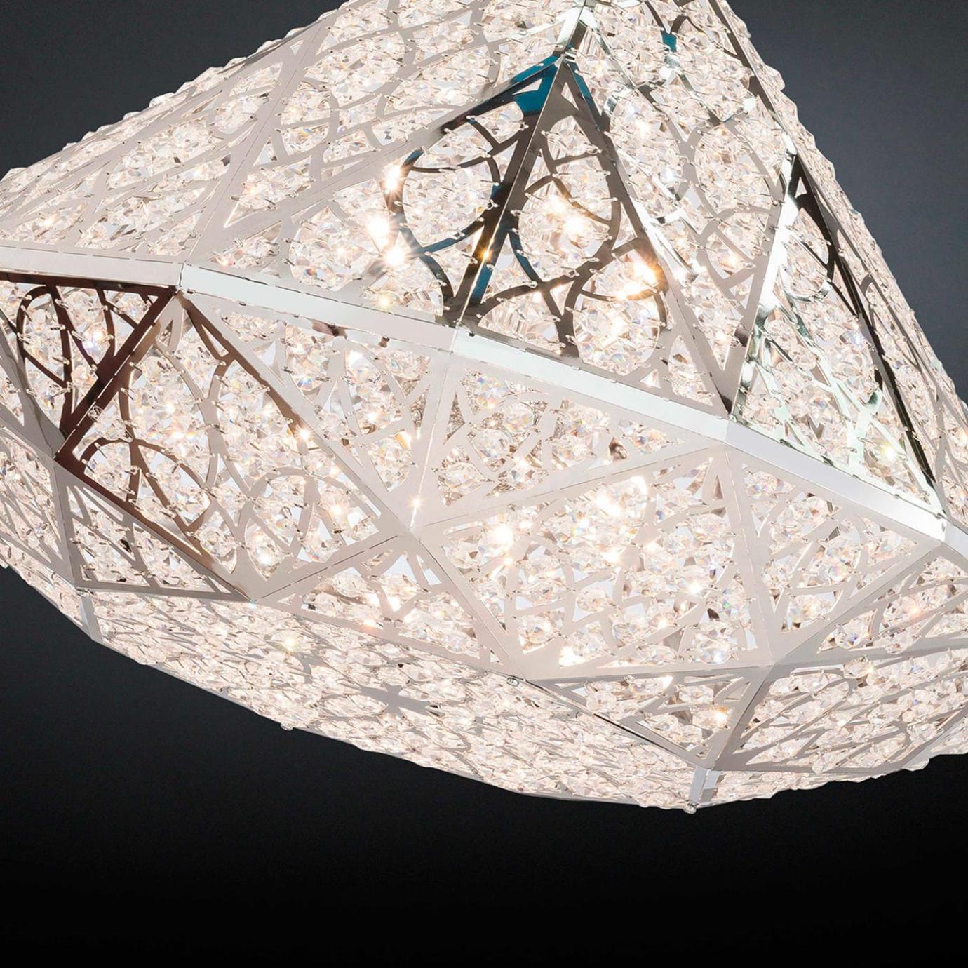 Arabesque Diamond Handcrafted Chandelier