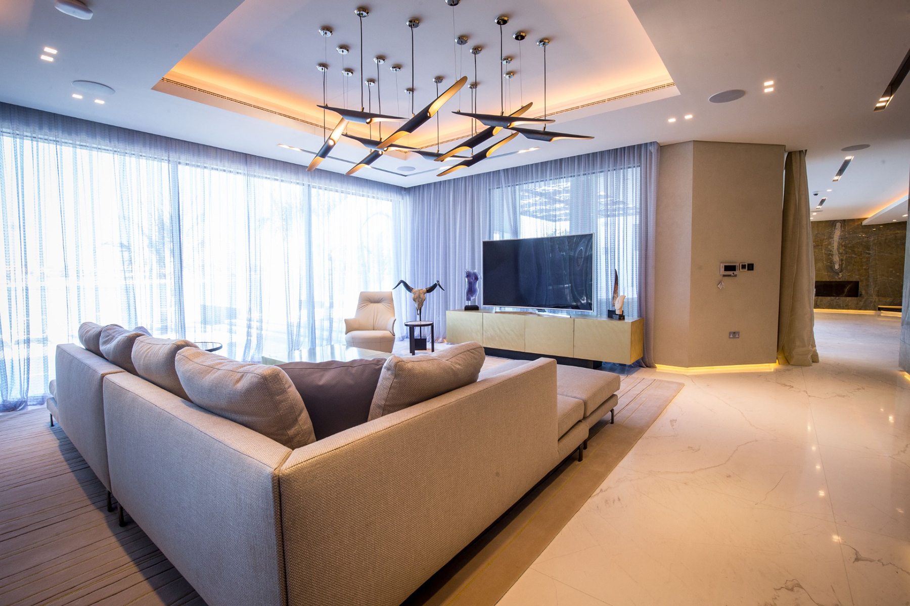 Deep-Tone Suspension Lamp - 12