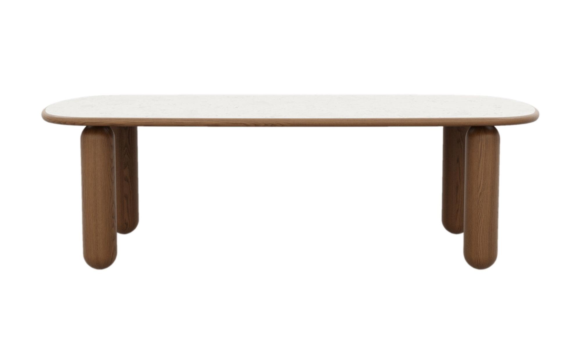 Dolmen White Dining Table