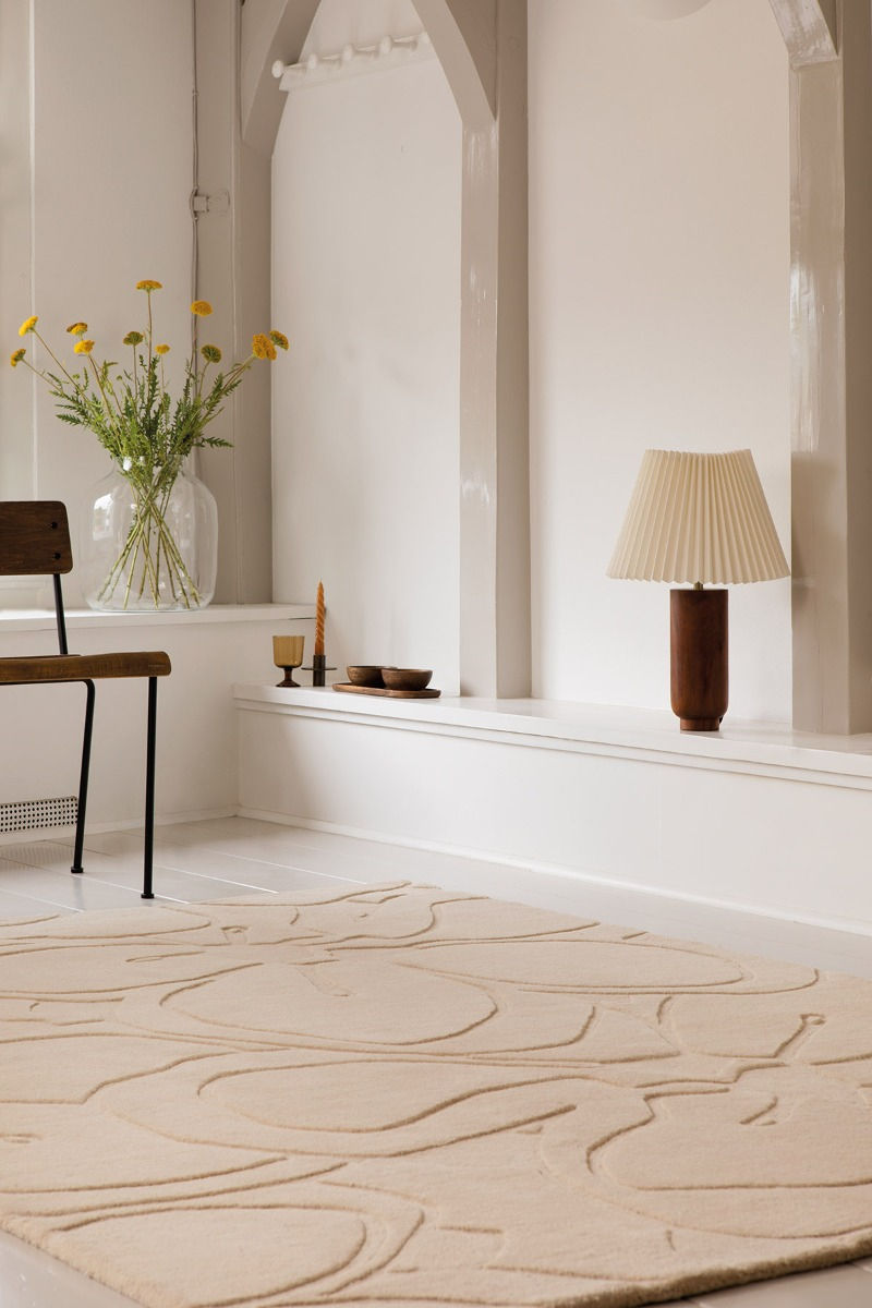 Romantic Magnolia Rug | Size: 140 × 200 cm