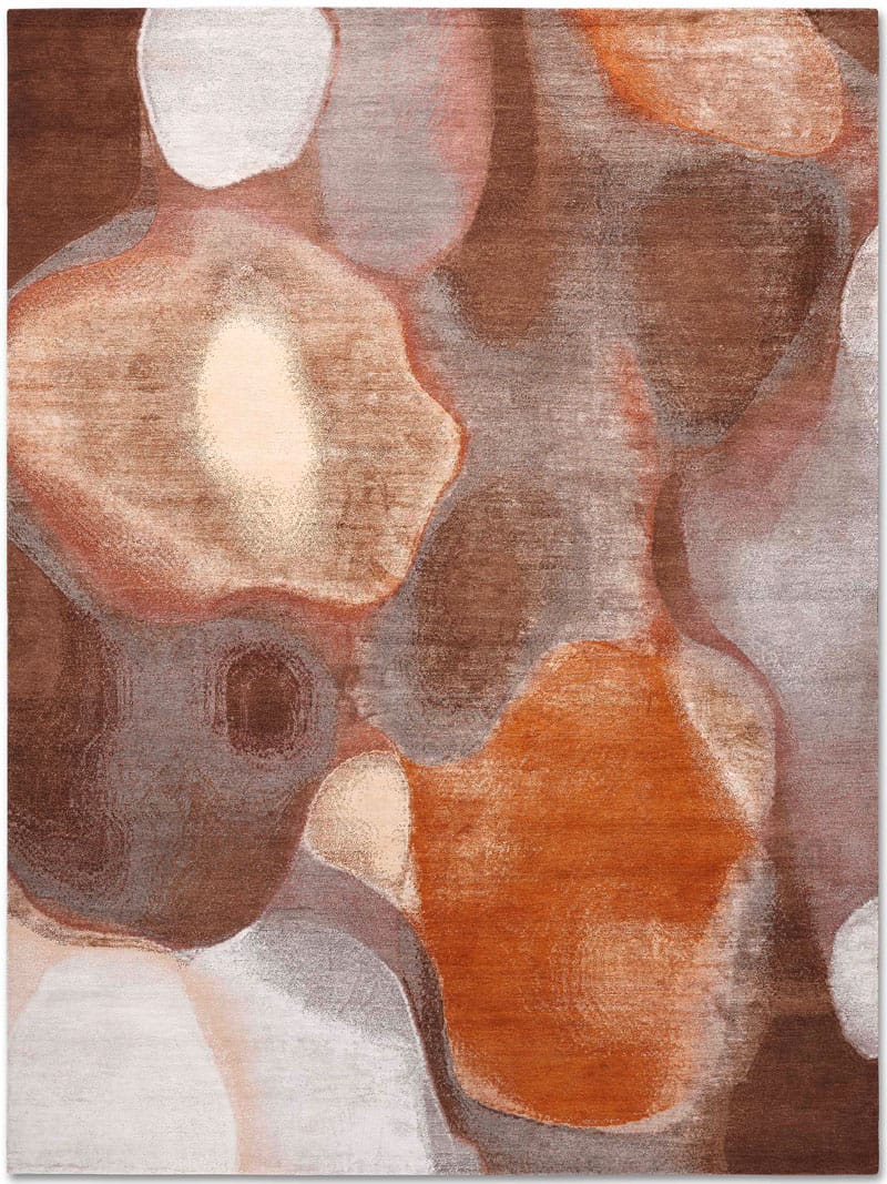 سجادة «كوبر موف» يدوية الصنع | المقاس: 140 × 210 cm