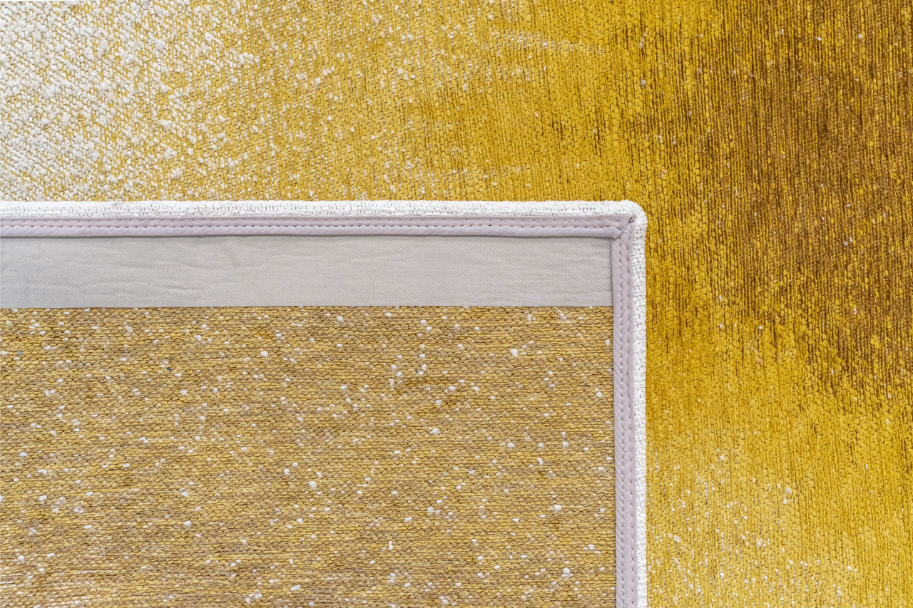 Drop Gold Moss Premium Belgian Rug