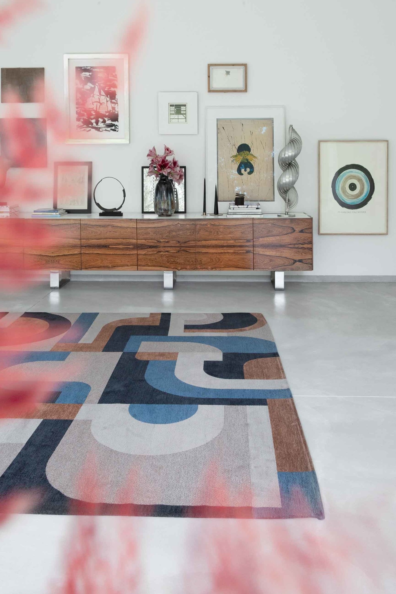 Camel Blue Rug | Size: 280 × 390 cm