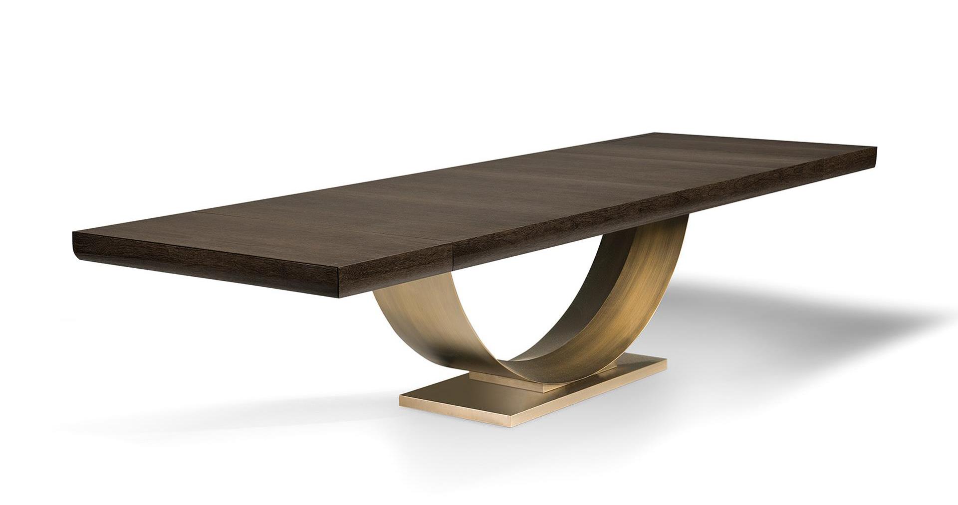 Bronze Arch Extendable Table