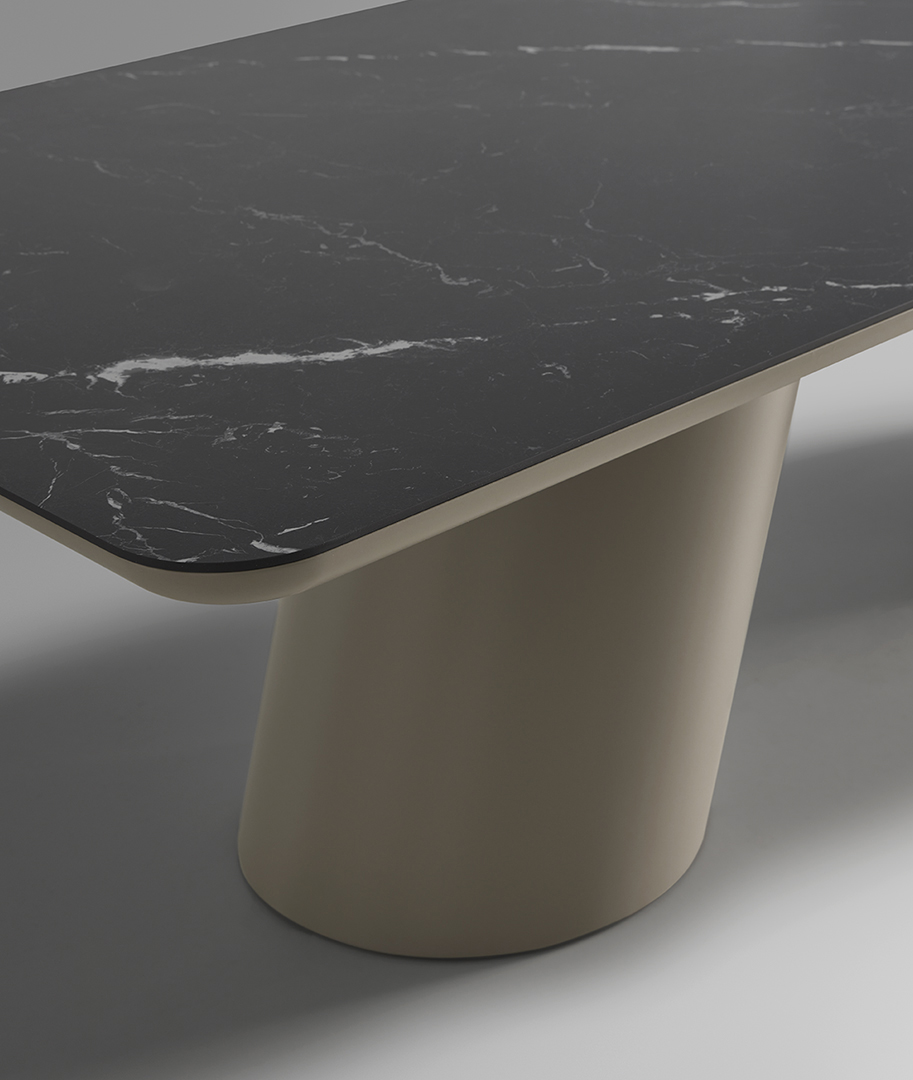 Altea Black Ceramic-Top Table