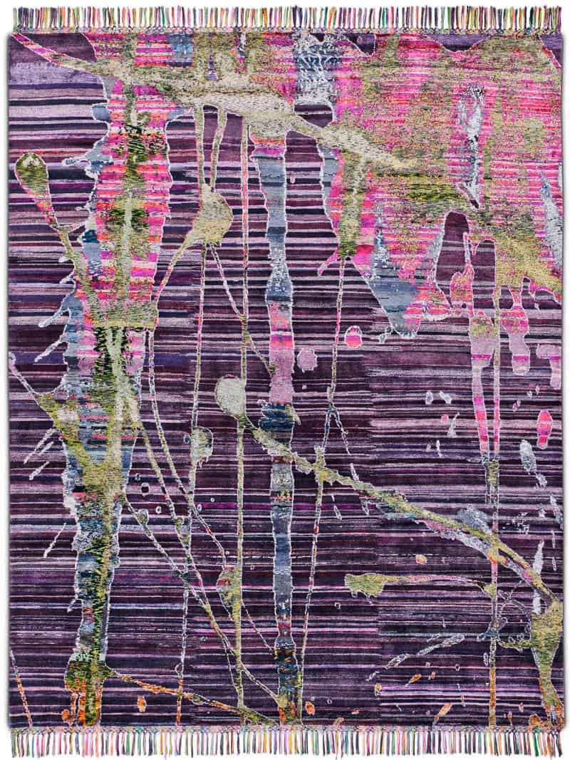 سجادة «إيكو» يدوية الصنع | المقاس: 122 × 183 cm