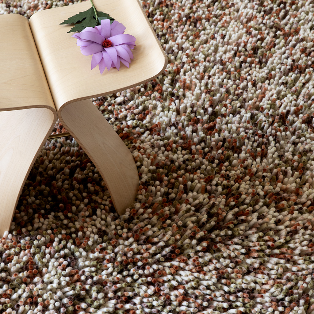 Shaggy Felt Rug | Size: 140 × 200 cm
