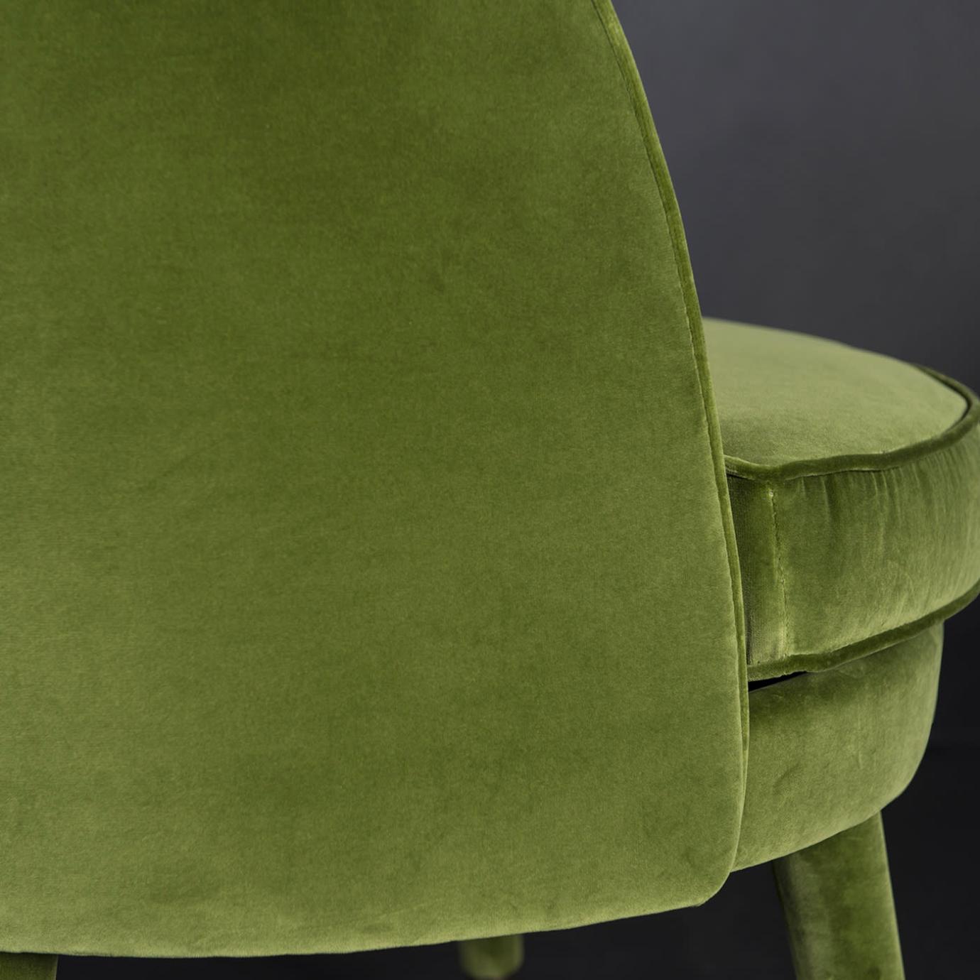Vivien Olive Italian Armchair
