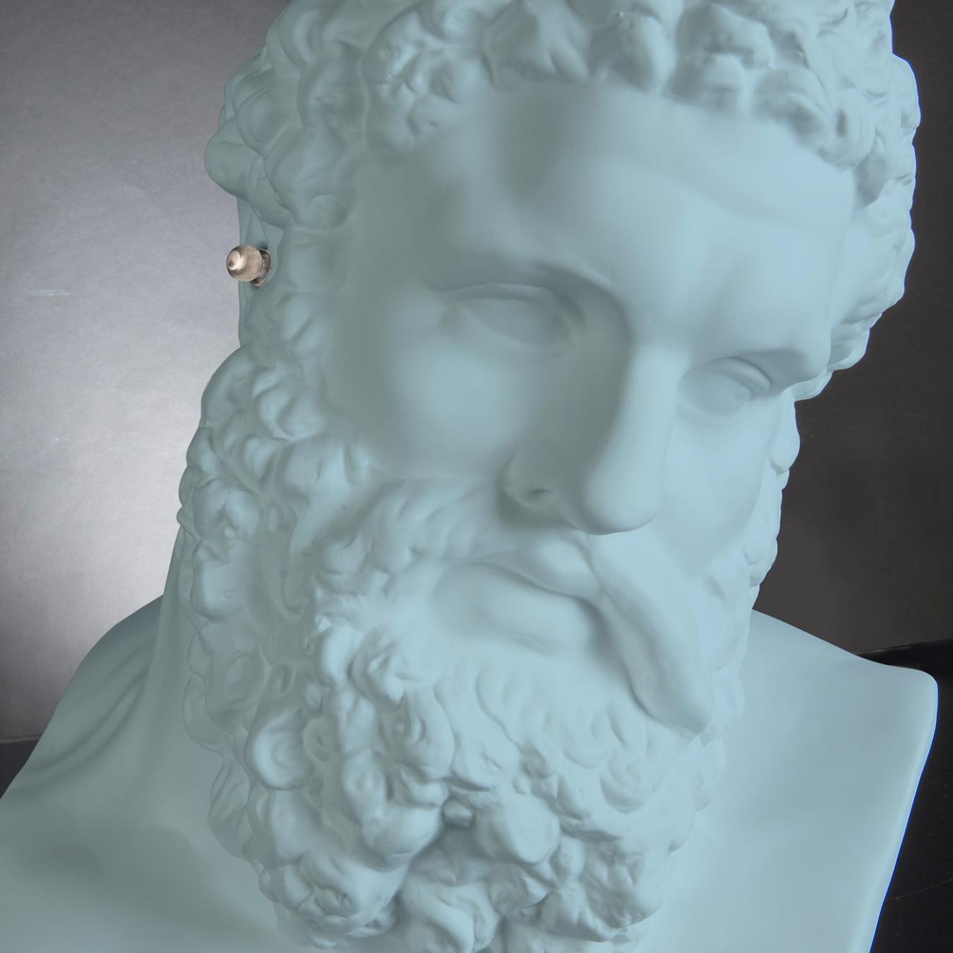 Ercole Non Sento Light Blue Bust Italian