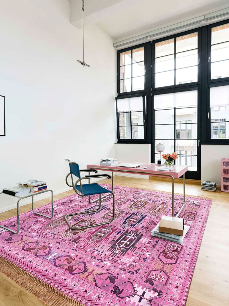 Balouch Pink Rug