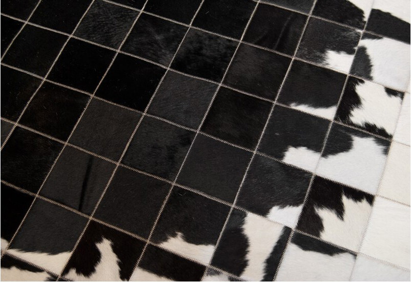 Mosaic Cowhide Rug | Size: 100 × 160 cm