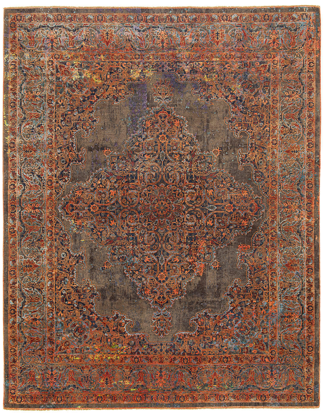 Tabriz Fashion Artwork Silk Rug | Size: 250 × 300 cm
