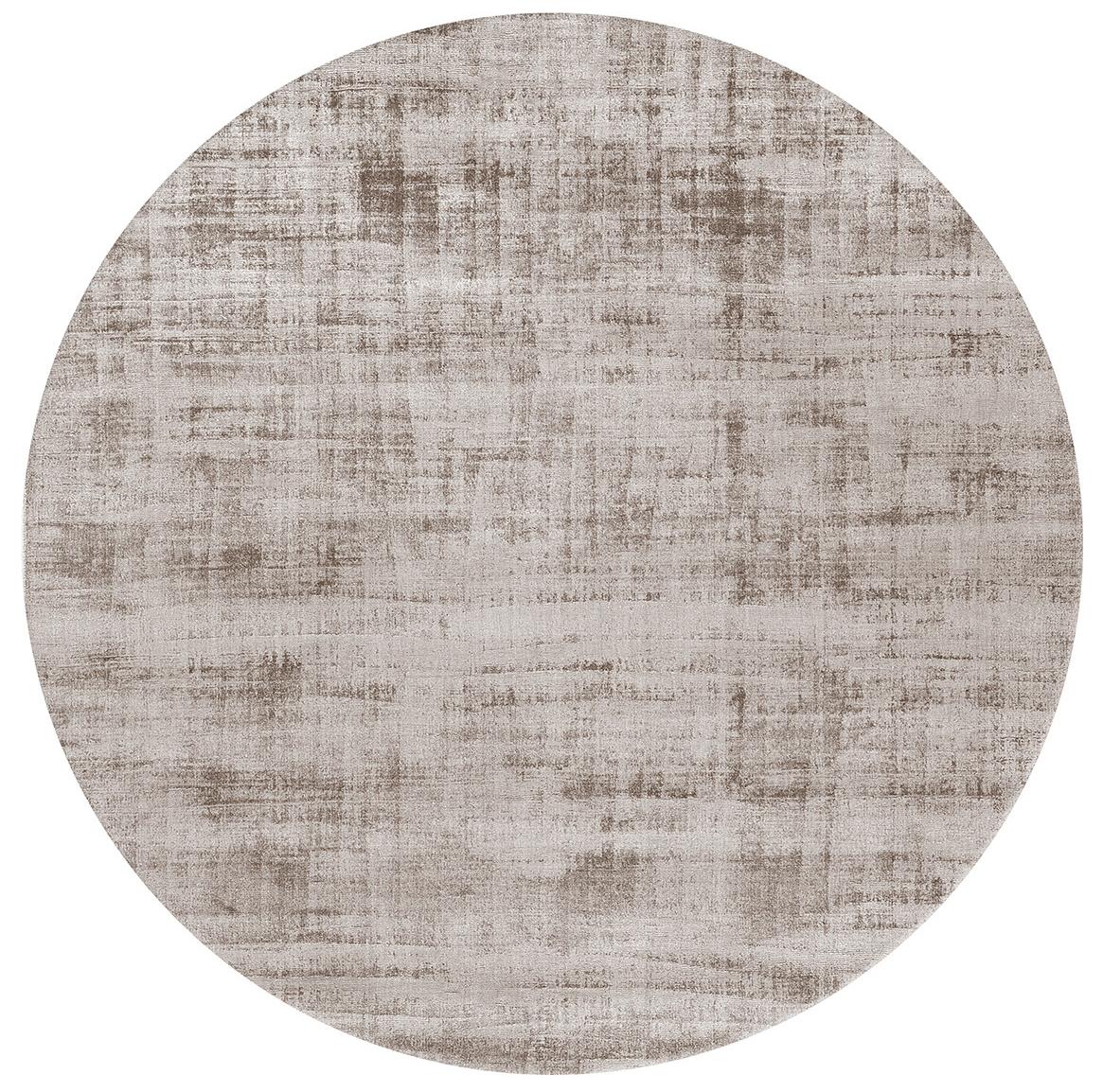 Cord Round Banana Silk Rug | Size: Ø 300 cm Cord Round Banana Silk Rug | Size: Ø 300 cm