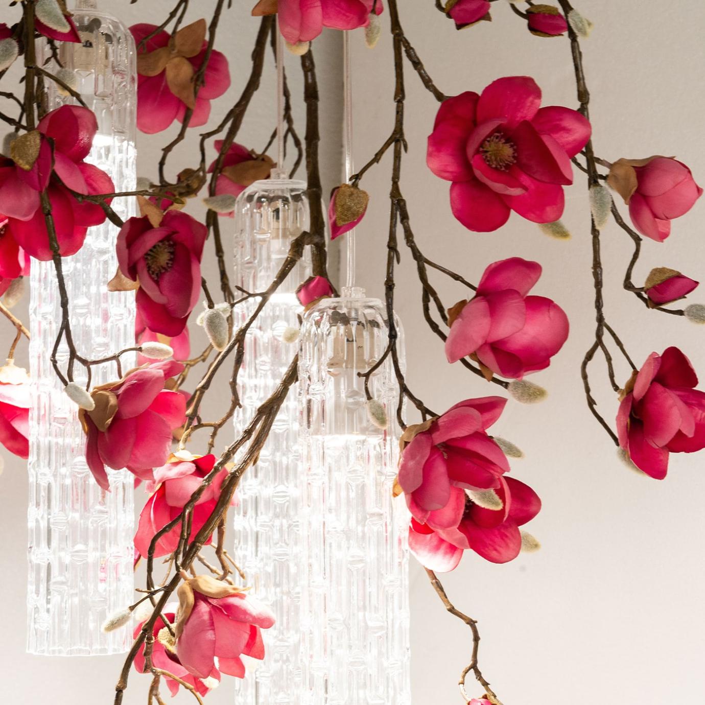 Magnolia Small Round Italian Chandelier