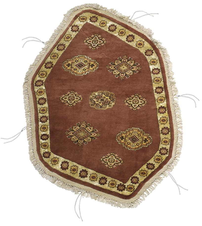 Geo Art Pakistan Rug | Size: 93 × 109 cm