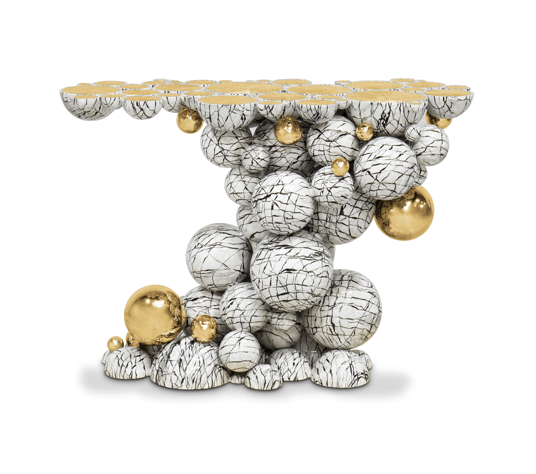 Orbit Faux-Marble Console