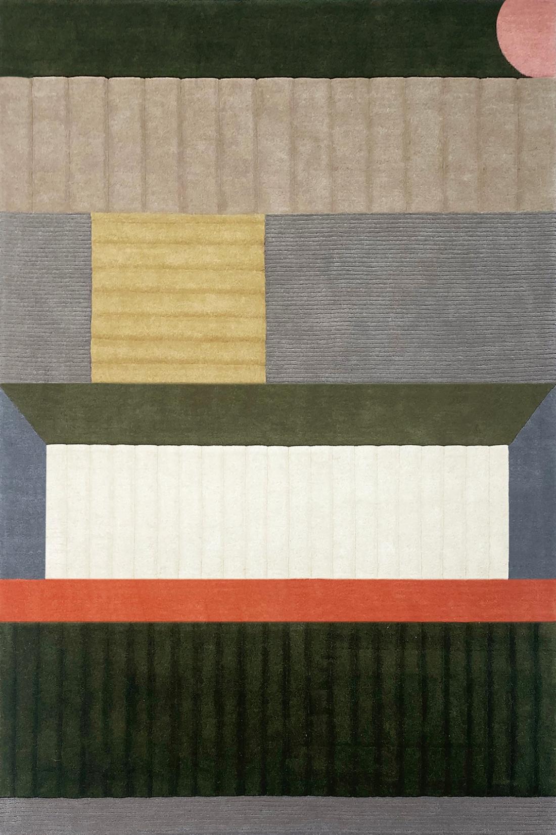 Cairn Brick Rug | Size: 200 × 300 cm