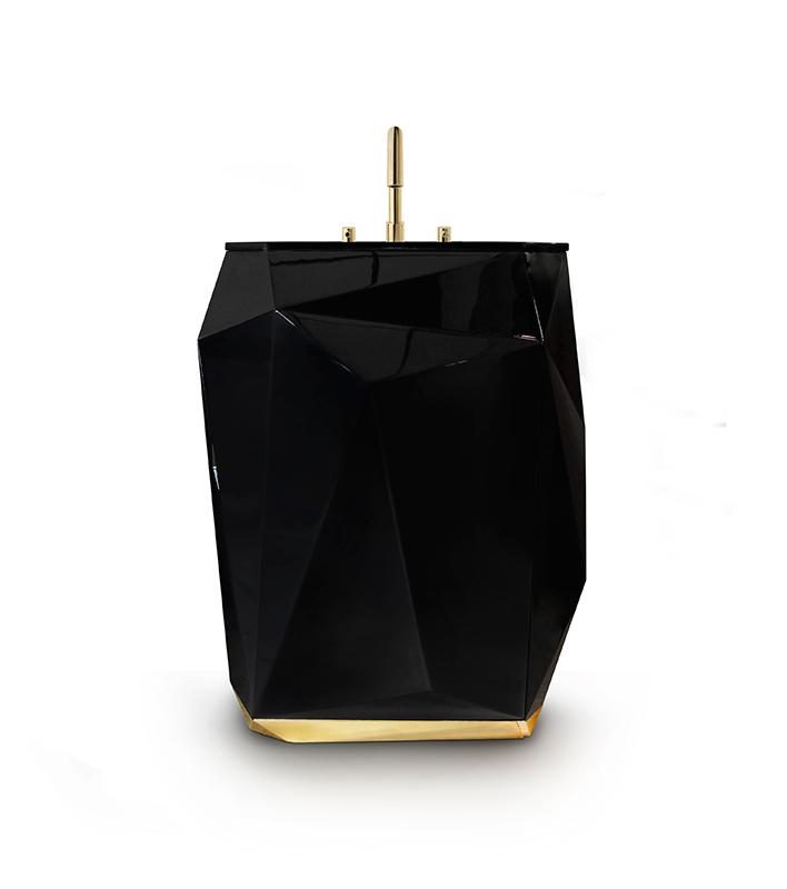Gemstone Pedestal Sink