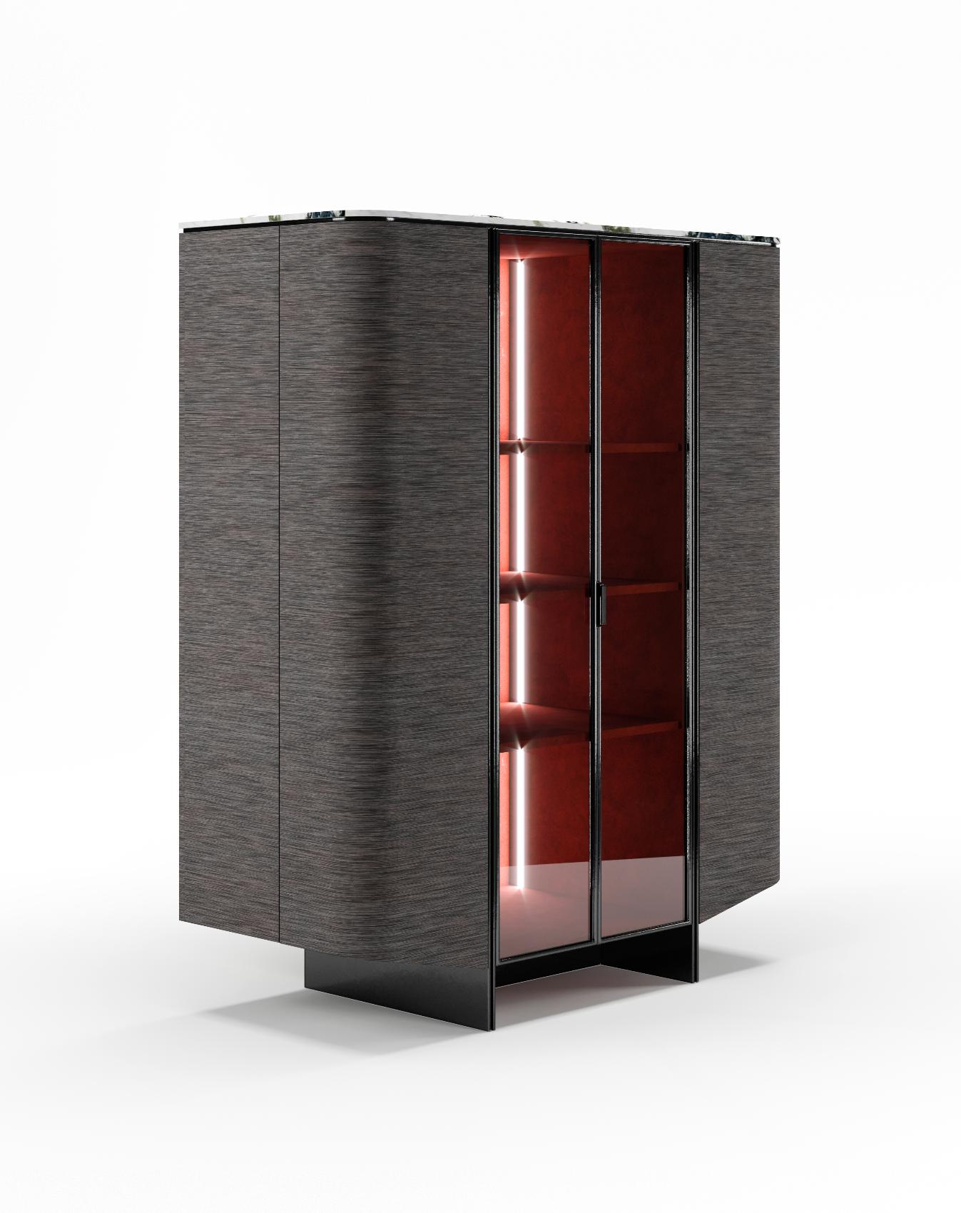 Marte Display Cabinet Italian Design