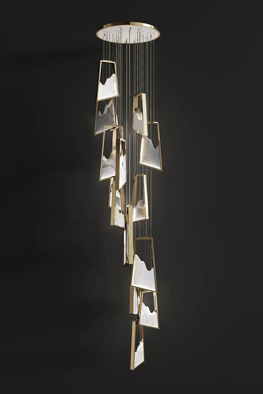 Grand Aura Chandelier - 2