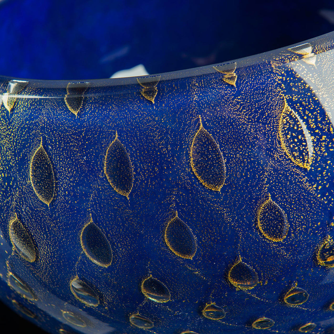 Mocenigo Blue Gold Artisan Bowl