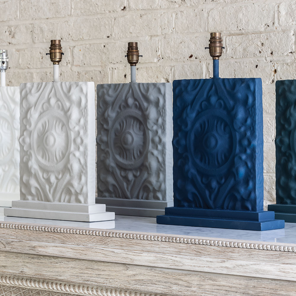 Piastrella Chalk Table Lamp