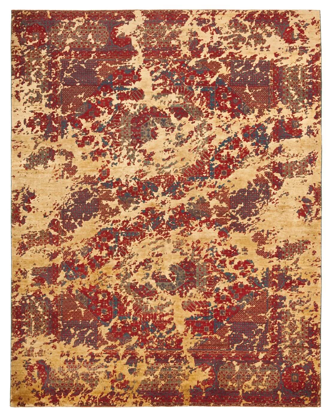 Mamluk Knightsbridge Double Sky Silk Rug